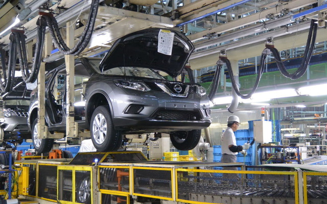 日産自動車九州 生産ライン