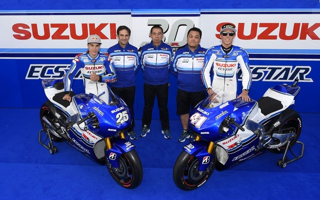 MotoGP参戦マシン GSX-RR 30周年記念カラー