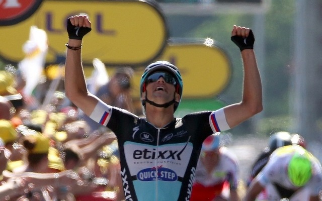 2015年ツール・ド・フランス第6ステージ、ゼネク・スティバルが優勝（2015年7月9日）