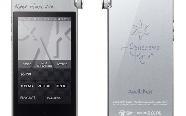 声優・花澤香菜のコラボしたハイレゾ対応ポータブルプレーヤー「Astell&Kern AK100II KANA HANAZAWA エディション」