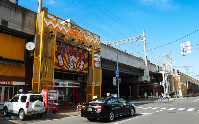 西側設置案でもっとも現在の札幌駅南口に近い付近。しかし、ここからでも南口西通路の出入口付近までは徒歩で4分程度かかった。