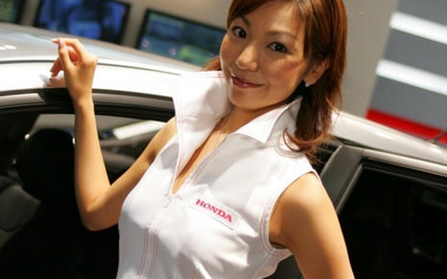 【オートギャラリー06】コンパニオン写真蔵…その57、ホンダ続々