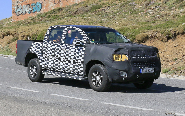 シボレーコロラド ZR2 開発車両 スクープ写真