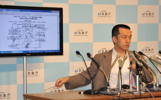 長谷川洋平地震津波監視課長（13日・気象庁）