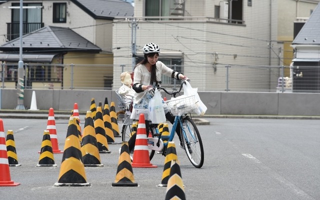 荷物を満載しての運転