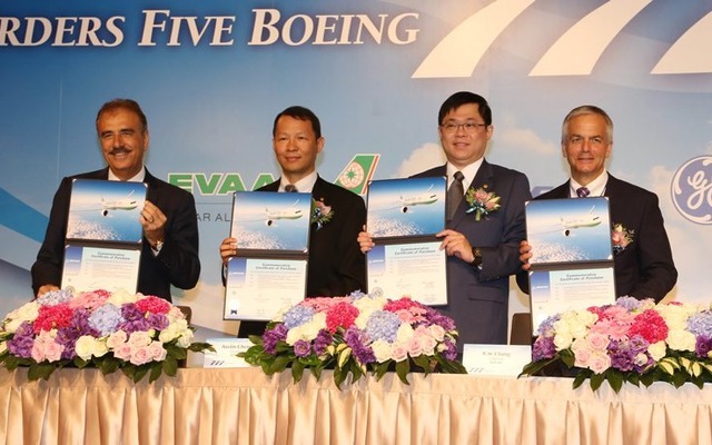 エバー航空、ボーイング777型フレイター5機を発注（1）