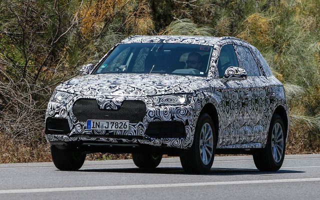 アウディ Q5 次世代モデル スクープ写真