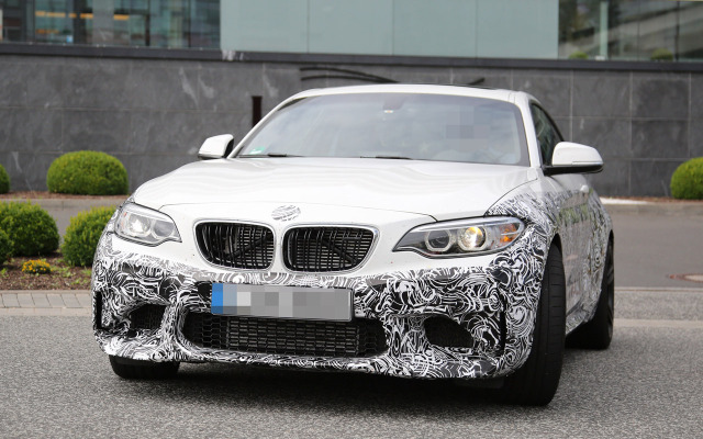 BMW M2 開発車両 スクープ写真