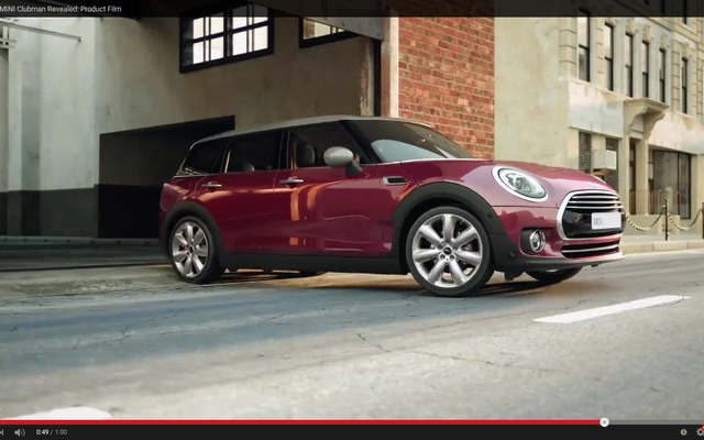 新型MINI クラブマン