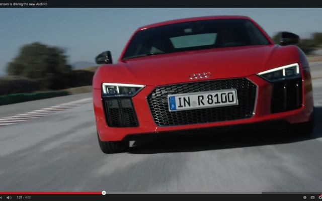 新型 アウディ R8