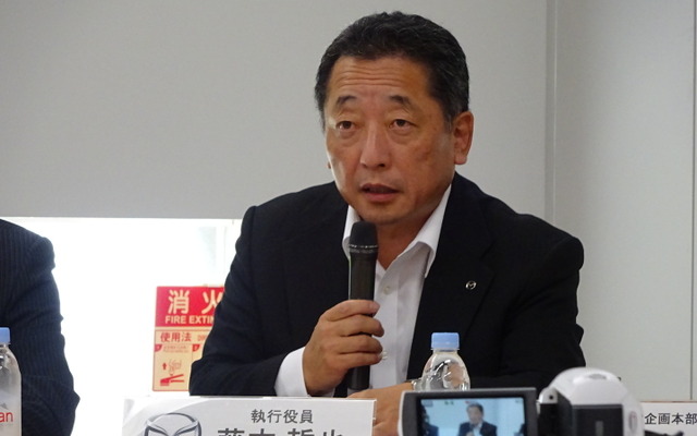 マツダ　藤本執行役員