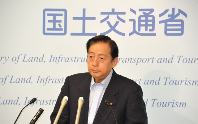 太田明宏国土交通相（31日）