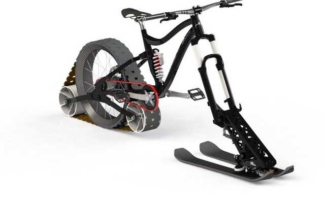 雪山でダウンヒルを楽しむMTB「Avalanche」…カナダ発