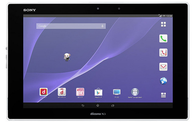 Android 5.1にバージョンアップされる10型「Xperia Z2 Tablet」