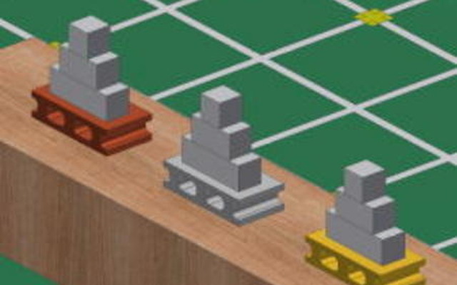 ロボットによる築城がテーマの競技「OSHIROBO」