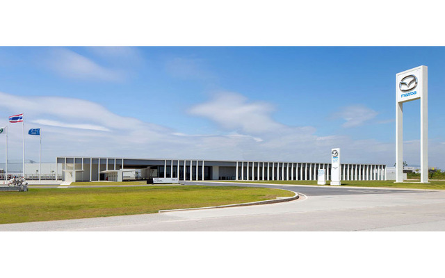 マツダがタイ・チョンブリ県に建設した新パワートレイン工場「MPMT」外観
