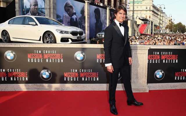 『ミッション：インポッシブル／ローグ・ネイション』ワールド・プレミアにトム・クルーズと最新のBMWが登場