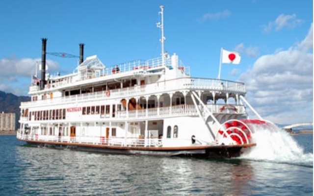 琵琶湖汽船の「ミシガン」（参考画像）