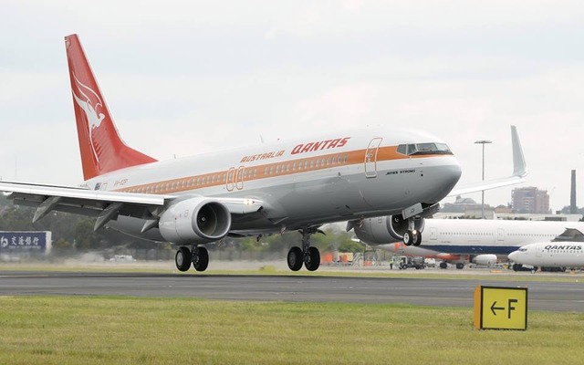 カンタス航空の旅客機（参考画像）