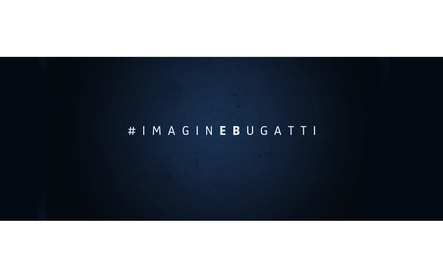 ブガッティが何らかの発表を「imaginEBugatti」として予告