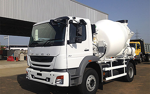 三菱ふそう 大型トラック「FJ」1523C RMC ミキサー車
