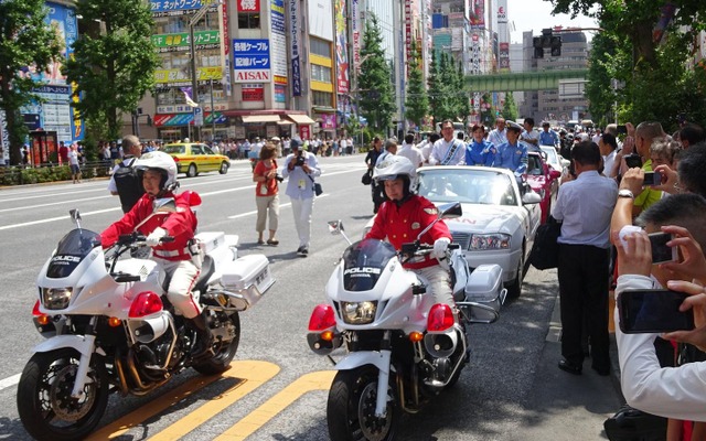東京・秋葉原で開催されたバイクの日イベントの様子（8月19日）