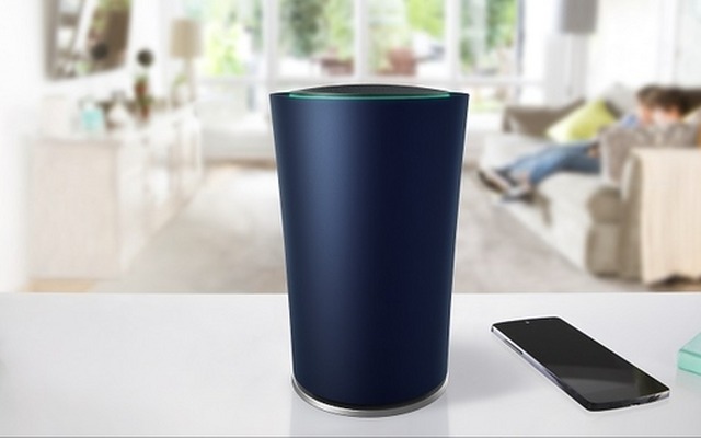 円柱形のユニークWi-Fiルータ「OnHub」