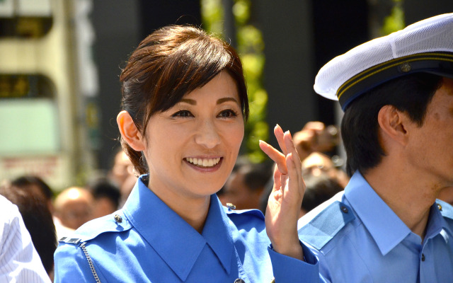 都内で行われたバイクの日イベントに参加した、中田有紀さん