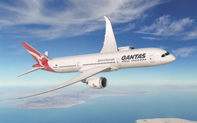 カンタス航空のボーイング787-9ドリームライナー