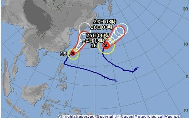 台風情報