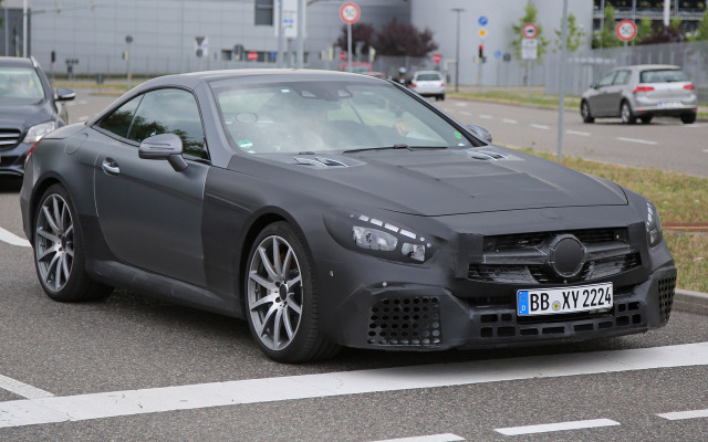 メルセデス AMG SL63 スクープ写真