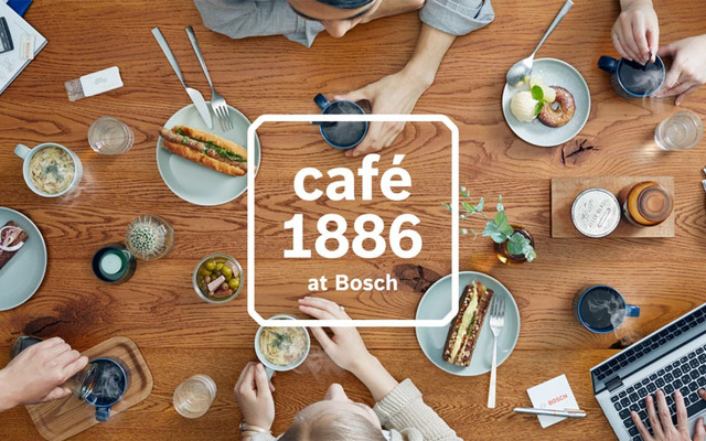 ボッシュが渋谷の日本本社にオープンする「cafe 1886 at Bosch」イメージ