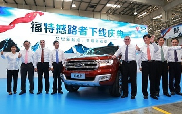 フォードモーターと江鈴汽車の中国合弁が生産を開始した新型フォードエベレスト
