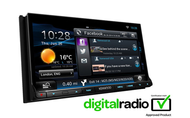 ケンウッド DNN9150DAB（欧州モデル）