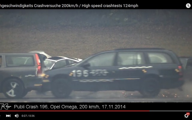 200km/hでの衝突テスト映像を公開したスイスのDTC社