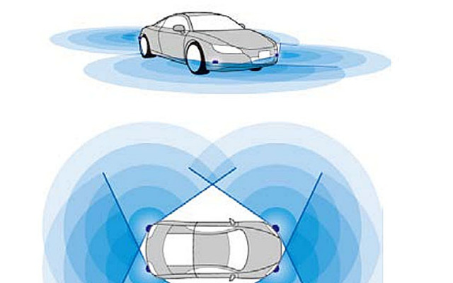 「3D-LiDAR」を搭載したセンシングイメージ