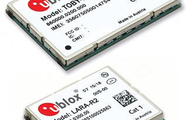 ユーブロックス TOBY-R201/LARA-R200