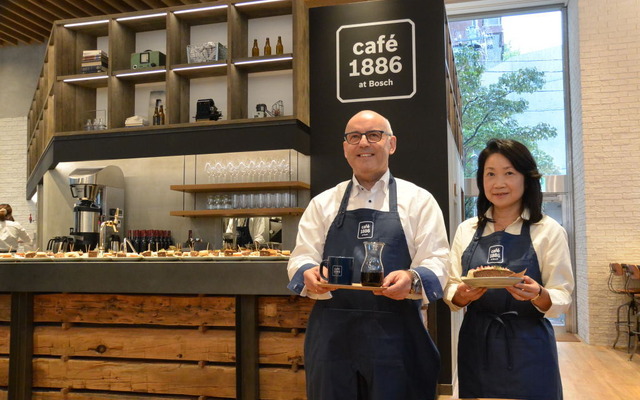 cafe 1886 at Bosch プレス内覧会