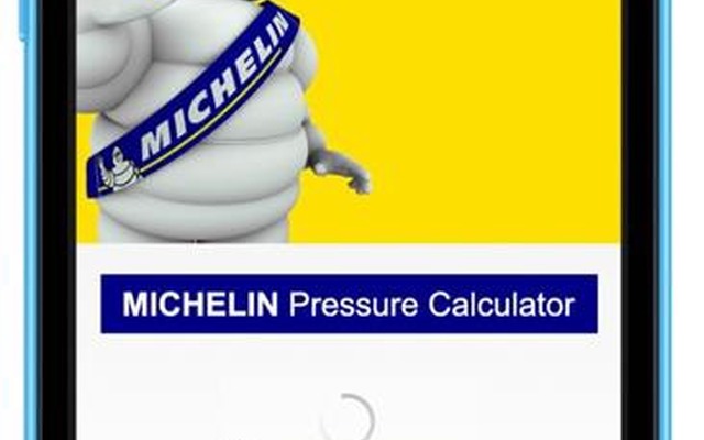 MICHELIN Pressure Calculator（イメージ）