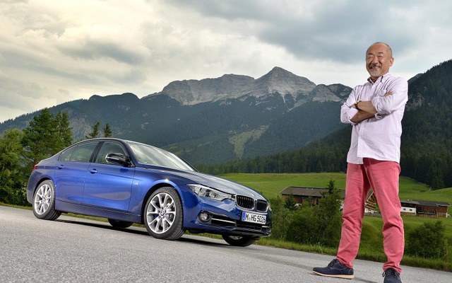 BMW 340i と石川真禧照氏