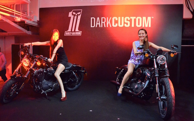 9月9日の夜に都内で開催した「HARLEY-DAVIDSON DARK CUSTOM PARTY」（ハーレーダビッドソン ダークカスタムパーティ）。
