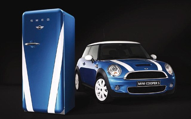 MINI クーパーSの冷蔵庫…クールに行こう
