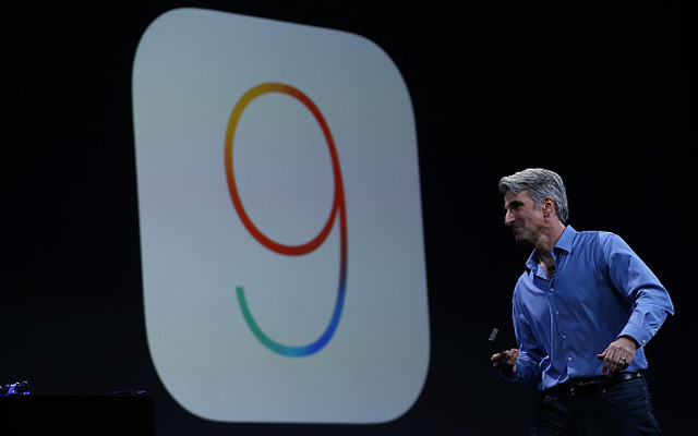 「iOS 9」　(C) Getty Images