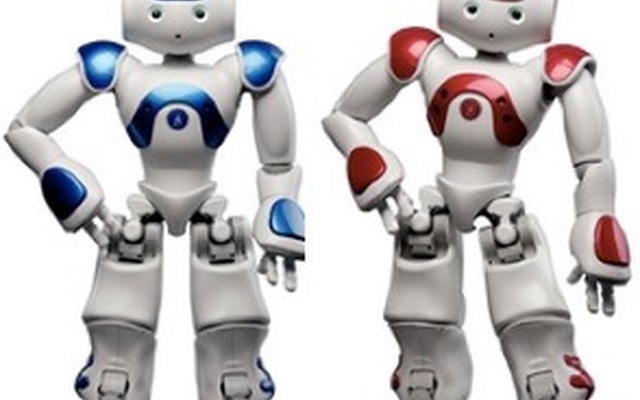 NAO（左・青/右・赤）
