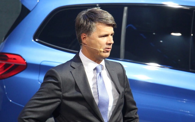 BMWのハラルド・クルーガーCEO（フランクフルトモーターショー15）