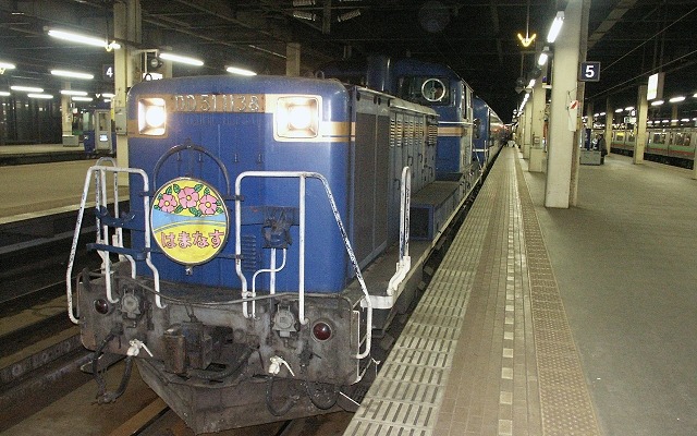 JR最後の定期急行『はまなす』。北海道新幹線の開業に伴い廃止されることが正式に決まった。