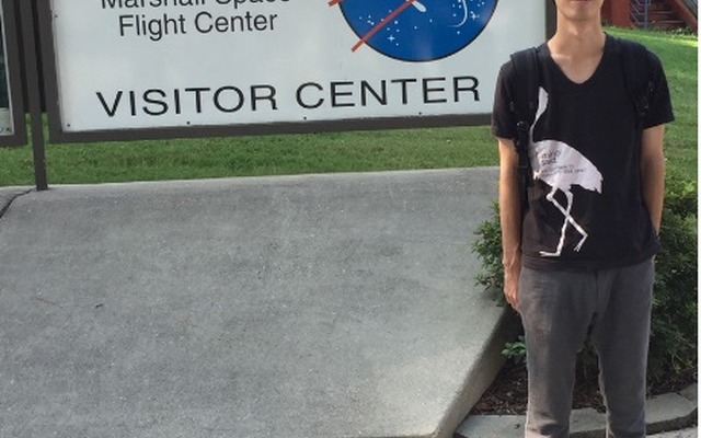 NASA／MSFCでの老川さん