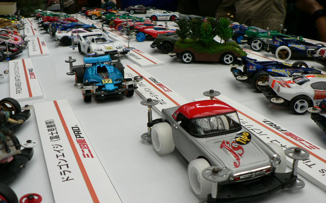 【写真蔵】ミニ四駆プレスカップ　参加マシンをずらり