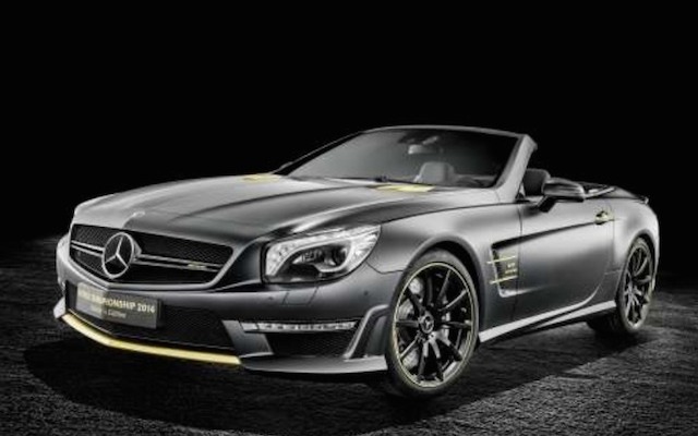 メルセデス-AMG SL63 ワールドチャンピオンシップ 2014 コレクターズ エディション（ルイス・ハミルトンモデル）