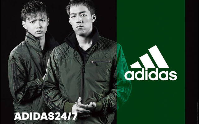 アディダス、ミリタリー調の「ADIDAS24/7 ウィンドブレーカー」